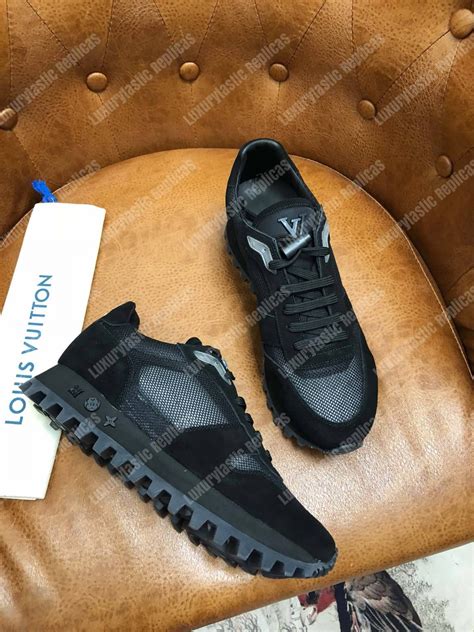 louis vuitton runners zwart graphite cheap